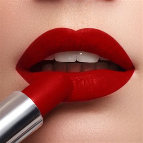 chanel deep red lipstick